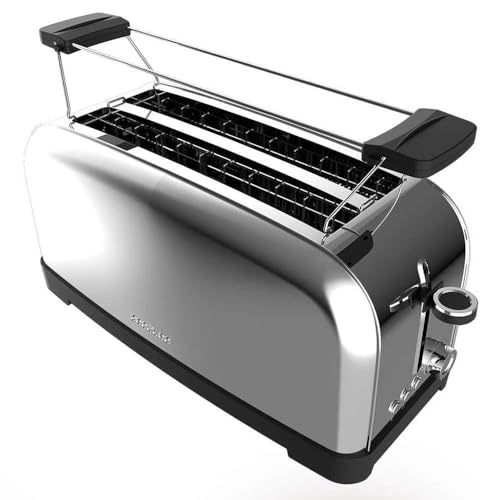 Cecotec Grille-pain vertical Toastin' time 1500 Inox,...