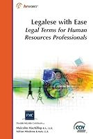 Legal Terms for Human Resources Professionals 1553671813 Book Cover