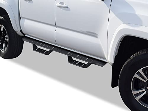 Estribos negros tubular drop steps para Toyota Tacoma