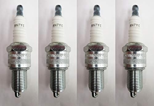 4 pc Champion 332 Copper Plus Spark Plugs for 4038 7992 8010 9009 AG091 AGS12 AGS12C BPR6EKN BPR7E BPR7ES BPR7ES11 BUR7EA11 BUR7EB11 F7RTC F7RTJC F7TC F7TJC R41CXLS R41XLS RN7YC W24EPRU WR5DC WR5DP