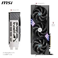 MSI GeForce RTX 5070 12G Gaming Trio OC - 12GB GDDR7 (28Gbps/192-bit), PCIe 5, Boost: 2610 MHz, HDMI 2.1b, DisplayPort 2.1b – Ansicht 6