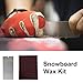 Snowboard Wax Scraper, Robust Surf Wax Scraper, Snowboard Wax Kit, Lightweight Ski Gear Tool, Wax Tool for Snowboards