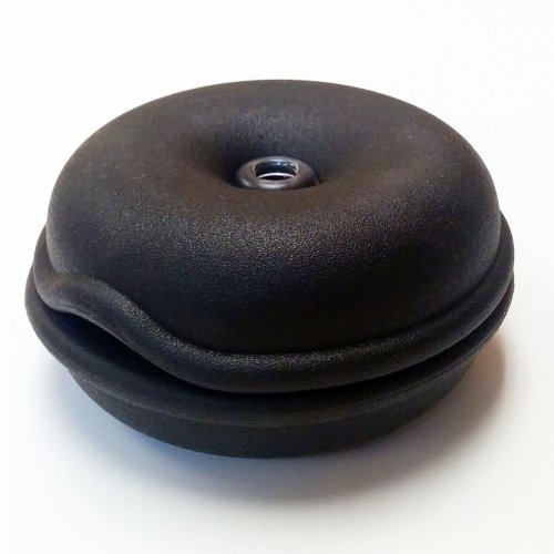 Electriduct 3pc Set Cable Turtle Desk Organizer for Hiding & Organizing Cords & Wires Found in Homes & Office - Best Use for Computer Stations, Gaming & Entertainment Centers - Black