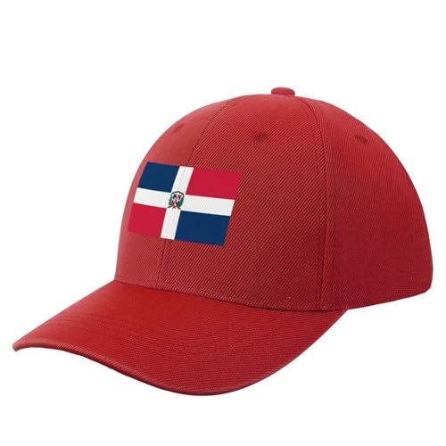 Casquette De Baseball pour Homme avec Logo du Drapeau De La République Dominicaine Casquette De Baseball pour Hommes Et Femmes Chapeau De Camionneur avec Fermeture À Boucle Réglable Casquette Tact