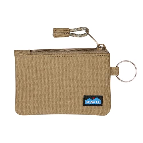 Image of KAVU Stirling Double Sided Slim Cotton Canvas Zip Wallet