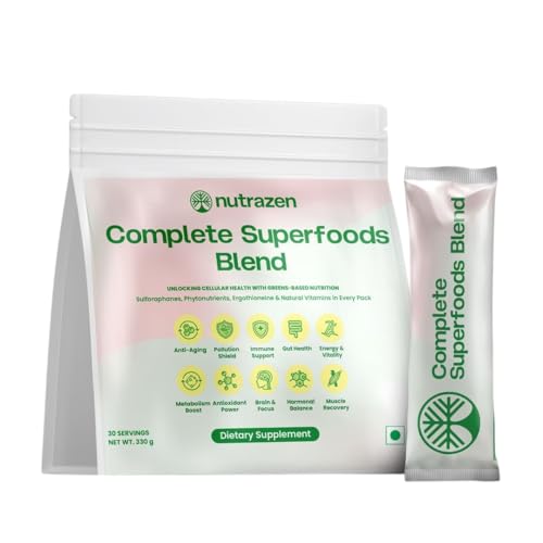 Complete Superfoods Blend – 30 Sachets | 50+ Superfoods | Vitamin...