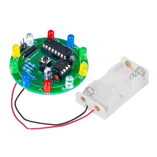 Lucky Turntable Soldering Practice Kit Soldering Projects Shake Lucky Wheel Teaching Supplies DC 3V DIY Electronic DIY Kits HUAGZIMO