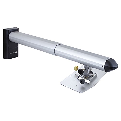 Fixation murale projecteur ViewSonic PJ-WMK-601 argent avec bras extensible 127 cm