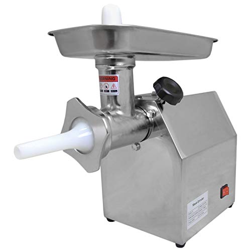 Meat Grinder Commercial Electric Mincer 170KG/Hr Stainless Steel Butchers Sausage Maker Cutter Burger Mince Heavy Duty Blades
