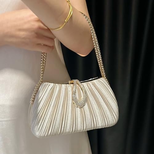 Sac à main de soirée multifonction convertible avec sangle de chaîne élégante