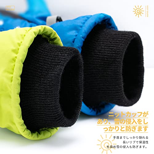 ThxToms スキーグローブ キッズ ミトンタイプ スキー スノー