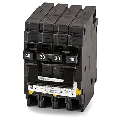 Siemens Q24030CT2 One 30-Amp One 40-Amp Double Pole Circuit Breaker by SIEMENS - Used condition - US$34.93
