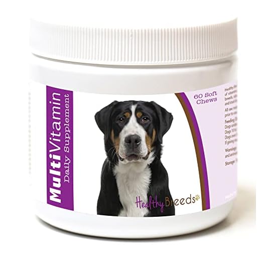 Healthy Breeds Greater Swiss Mountain Dog Multi-Vitamin Soft Chews 60 Count