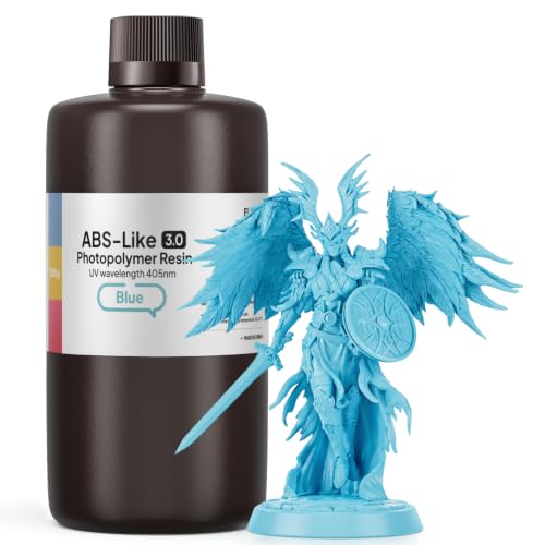 ELEGOO Upgraded ABS-Like Resin 3.0 Resin Blue 1KG