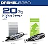 Dremel 8250-5 12V Lithium-Ion Variable Speed Cordless Rotary Tool with Brushless Motor - 5 Rotary Tool Accessories, 3Ah Battery, Charger, and Tool Bag #5