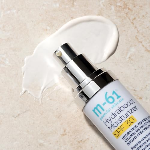 m-61 Hydraboost Moisturizer SPF 30 | Unscented, Lightweight Daily Moisturizer With SPF 30 and Hyaluronic Acid, Vitamin B5, Vitamin E, 1.7 Fl Oz