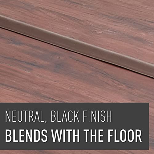 Wiremold Floor Cord Management Kit & Cord Hider - Cord Protector, Wire Organizer And Hider, Rubber Cable Cover And Concealer, Brown, 5 Feet, Corduct Cdb-5 #TOP4