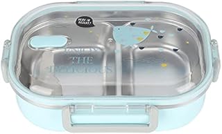 AOOPOO Lunch Container, 650ml Thermal Insulated Salad Soup Hot Food Lunch Containers, Leakproof Hot Food Thermos, Bento Box Students Kids Lunch Box, Fit for School Outdoor Travel (Blue)