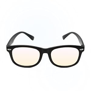 DefenderShield Blue Light Glasses for Kids Amber Lenses 50 Orange Lenses 99 Blue Light Blocking for Screen