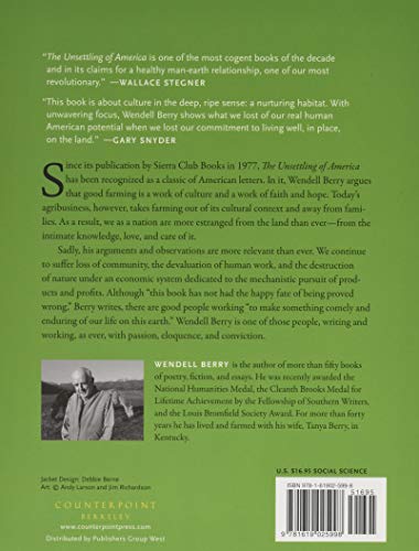 The Unsettling Of America: Culture & Agriculture #TOP1