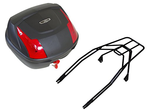 ワールドウォーク エストレヤ用 リアキャリア 32リッターリアボックスセット wca-26-hwb32