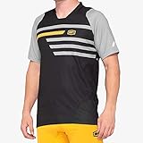 1 00% Celium Chemise à manches courtes pour homme, noir, M