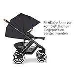 ABC Design Kinderwagen Salsa 4 Air - Starter Set - 3in1 Kombikinderwagen - Set inkl. Autositz Tulip, Adapter, Wickeltasche Urban, Neugeborenen Fußsack, Regenverdeck & Moskitonetz - Farbe: toffee