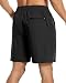Lempue 2 Pack Mens Athletic Workout Shorts 7 Inch Quick Dry Gym Shorts with Pockets, Sports Tennis Running Shorts for Men