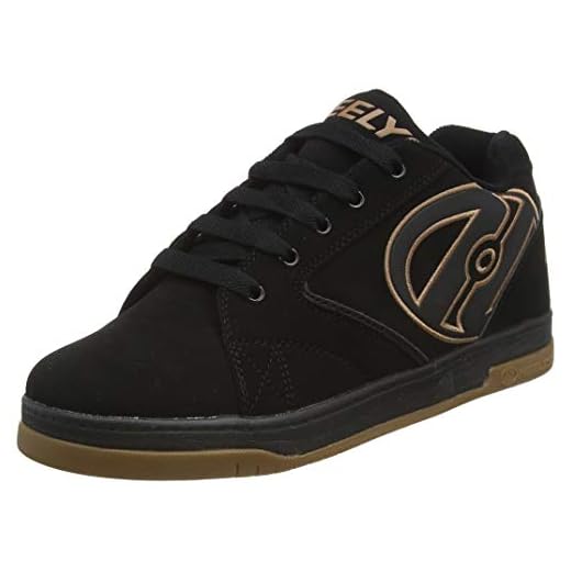 Heelys, Zapatillas Unisex Adulto, (Black/Black Gum), 38 EU