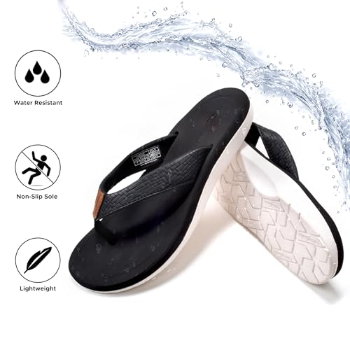 Image of AEROTHOTIC Beach Sandals for Woman Non Slip Flip Flops Quick Dry Slippers