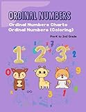 Ordinal Numbers Ordinal Numbers Charts (Coloring) Pre-K to 2nd Grade: Math...