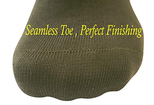 Image of Mysocks Unisex Extra Fine Combed Cotton Crew Socks |5 Pairs Set | Seamless Toe | Make Your Steps Enjoyable