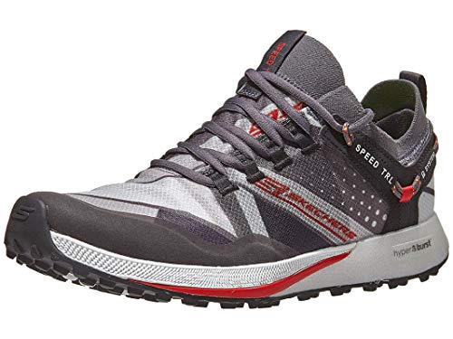 Skechers Skechers Go Run Speed TRL Hyper Running Shoe, Charcoal/Red - 9 M US