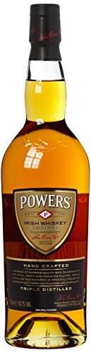 John Powers Gold Label Irish Whiskey/Außergewöhnlicher blended Irish Whisky aus Single Pot Still & Grain Whiskeys / 1 x 0,7 L - 1 x 0.7 l