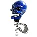 Arenbel Steering Booster Suicide Brody Knob Skull Shape Car Wheel Turning Spinner Assist Grip Handle Fit Most Agricultural Tractors Forklifts Lawn Mowers Boats, Blue