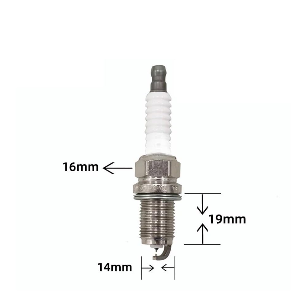 Candele di accensione Iridium Platinum per Motori Auto IK22FTT 4740 Adatte per Harvard, Touguan, Passat, Matten, ugello OE 06H905601A