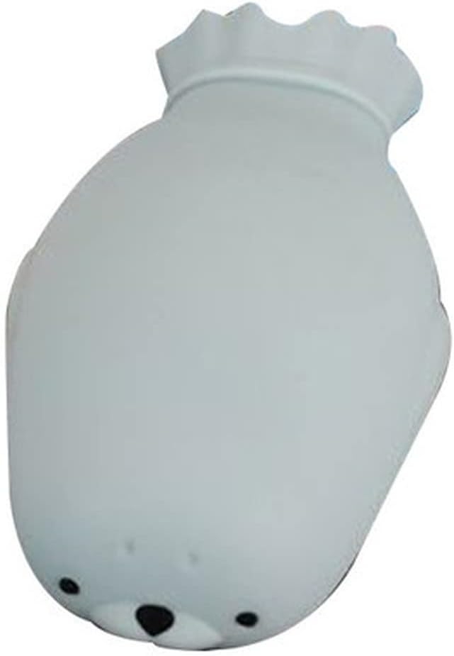 450ml Silicone Sealed Pocket Winter Hand Warmer Pain Relief hot Water Bottle for Hands and feet(Blue)