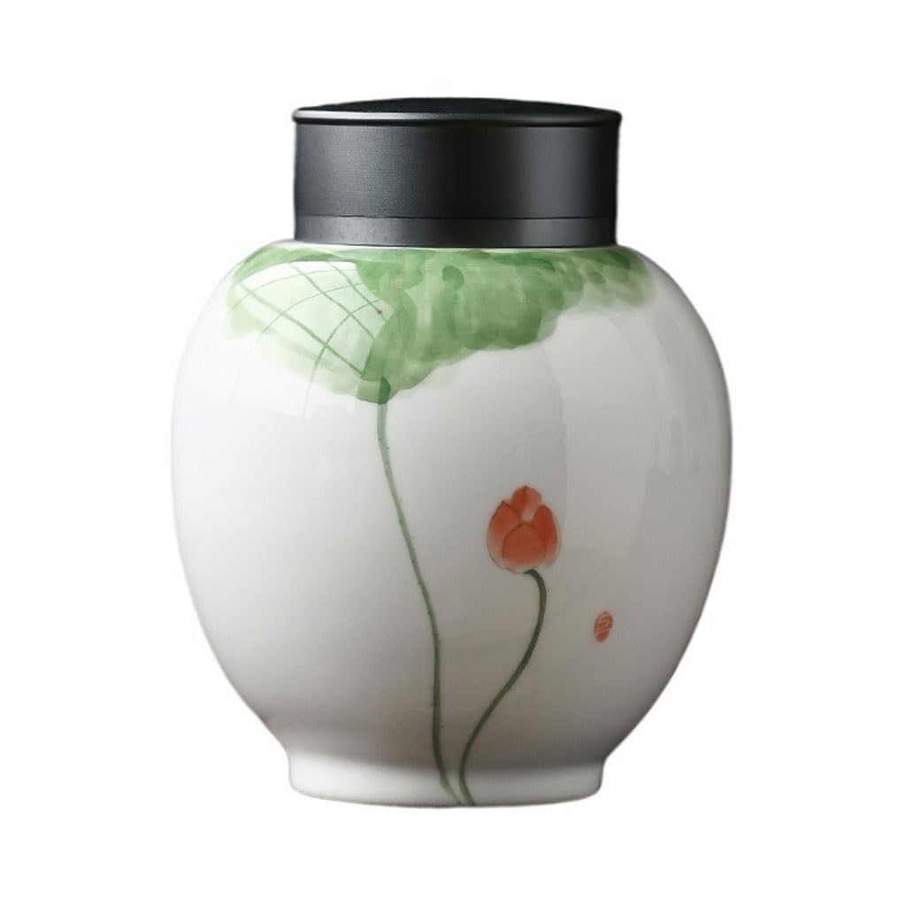 ENGENDER Tea Storage Jar Chinese Tea Cans Household Container Small With Lids Storage Containers Coffee
