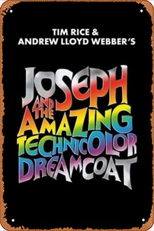 Joseph and the Amazing Technicolor Dreamcoat movie posters (1999) Metal Tin Sign 8X12 Inches Man Cave Retro Vintage Wall Decor Art