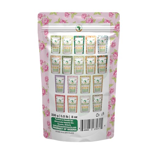 Authentic Raw British Rose Butter | Butter | For DIY Face, Body, Hands | Unrefined | 100% Pure| Organic from Africa | Resealable Bag | 0.5 LB (230g)