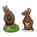 Fisher-Price Replacement Parts for Collectible Little People Noah's Ark, Safari, Jungle or Zoo Playset V8254 - Replacement Pair of Brown Kangaroo Figures