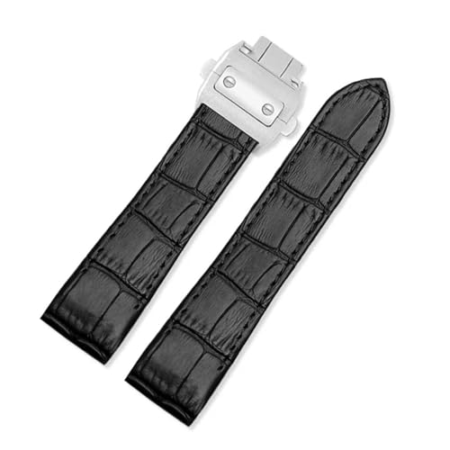 [RCł] JeBG TgX 100 ΉU[EHb`XgbvijpAtH[fBOobNXgbv 20mm 23mmj(Black-Silver Buckle,23mm)