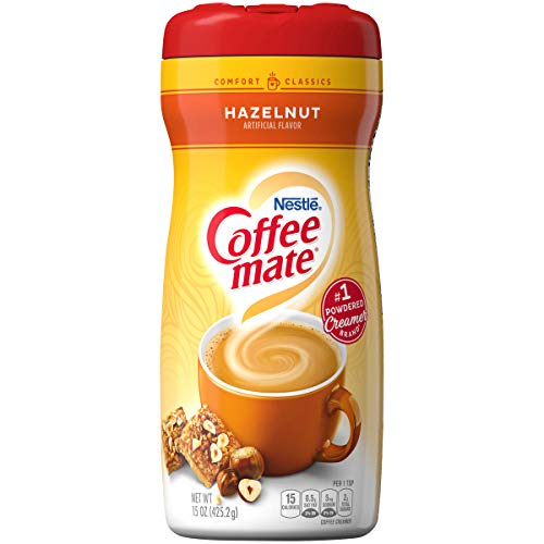 Nestle Coffee-Mate Hazelnut, 1er Pack  (1 x 425 g Packung)