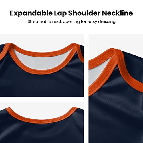 Baby Clothes Onesie Personalized Custom Baby Name and Number for Boy Girl Customized Sports Fan Gifts4