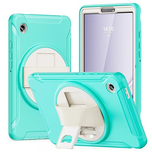 Coque Samsung Galaxy Tab A9 anti-casse avec support rotatif 360