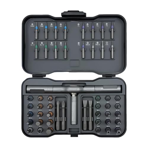 Kit de tournevis à cliquet pour réparation électronique précise