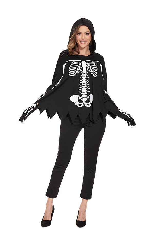 Amazon.co.jp: [FTXJEHG] ハロウィン コスプレ スケルトン 骸骨
