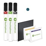 TouchUpDirect 8T7 Blue Streak Metallic Compatible with Toyota Exact Match Touch Up Paint Brush - Platinum Kit
