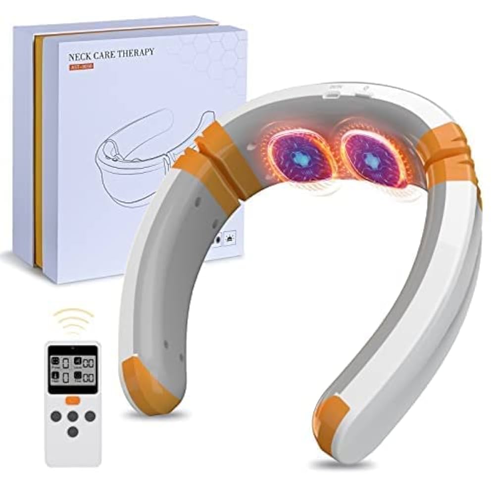 Amazon.com: Cordless Neck Massager,Heated NeckMassage with 9