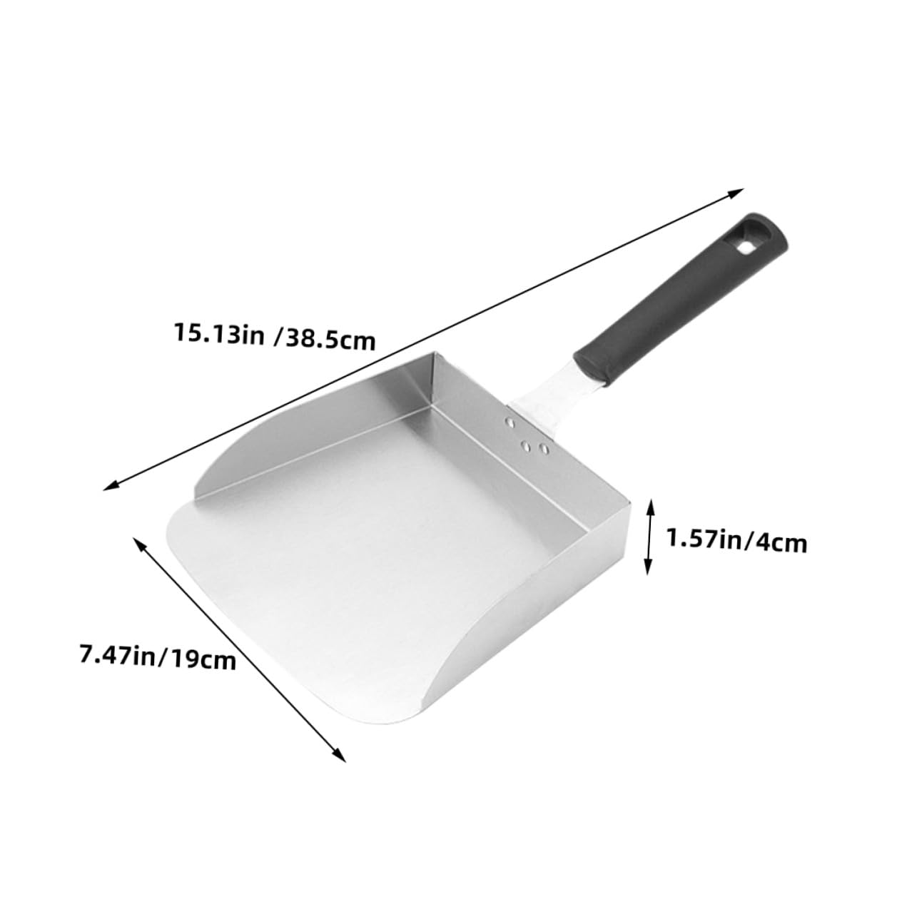 Pala de Acero Inoxidable para Servir Comida, Diseño Ergonómico